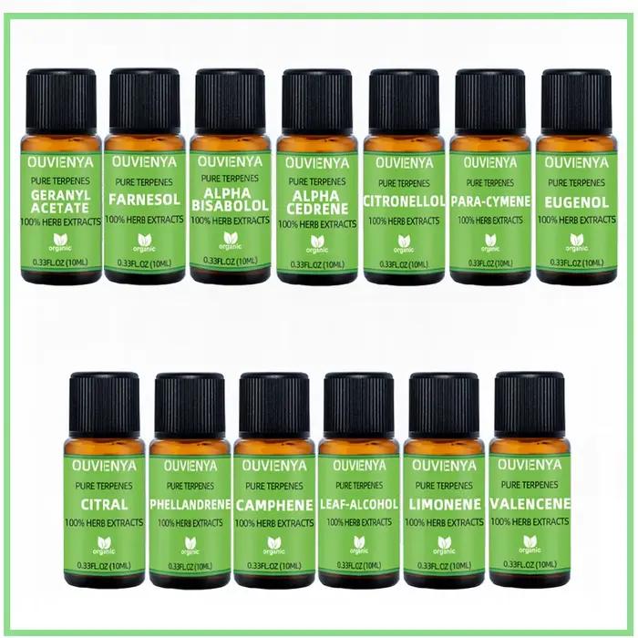 Huile essentielle de terpène pure biologique