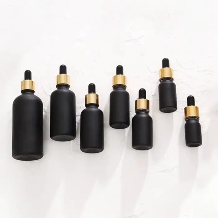 Bouteille compte-gouttes en verre de 10ml 30ml 50ml 100ml