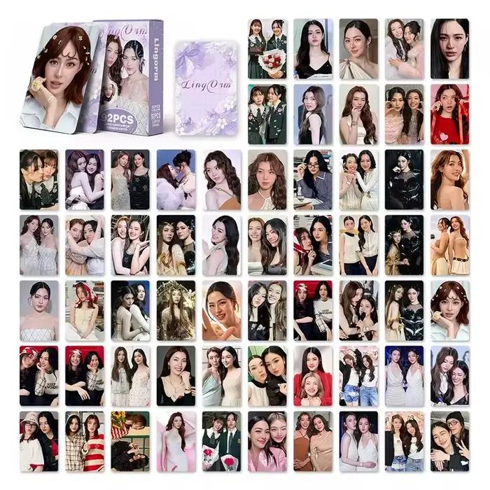 92 et 124 pièces drame thaïlandais le Secret d'entre nous LingOrm Laser Lomo carte Ling & Orm personnages HD carte photo avec autocollants