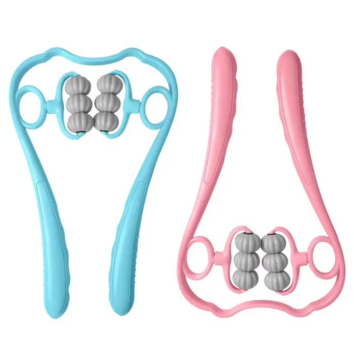 Rouleau de massage cervical pour soulager la douleur, relaxation des tissus profonds, pour le cou, les jambes, les pieds et la taille
