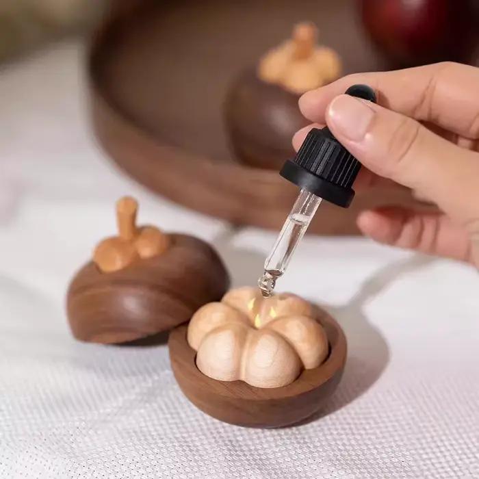 Diffuseur d'huiles essentielles portable en bois