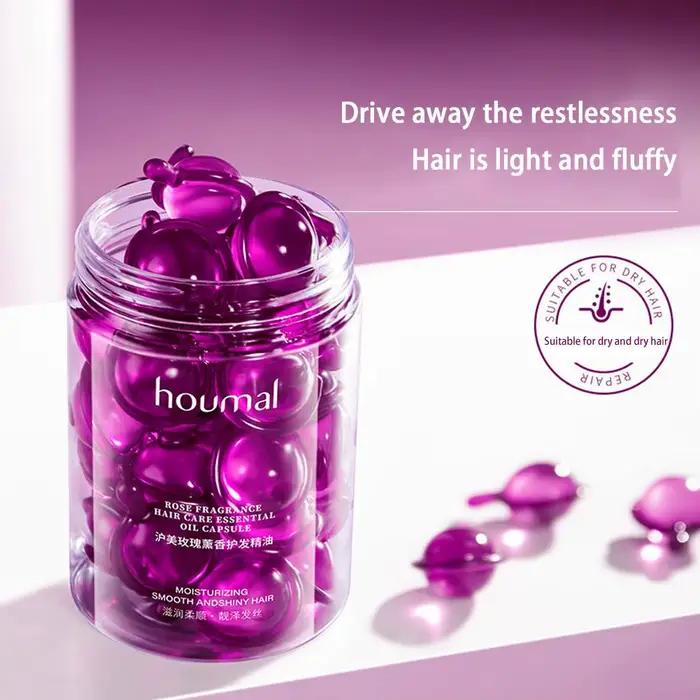 Capsule de vitamine pour cheveux
