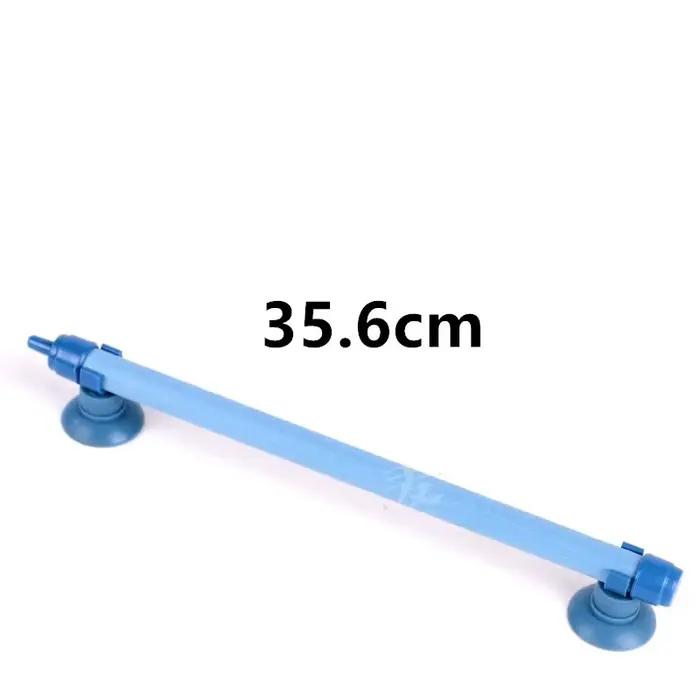 Tube diffuseur de pierre d'air frais pour Aquarium, Aquarium, tuyau d'air mural extensible, ventouse, diffuseur de bulles de paysage aquatique fixe
