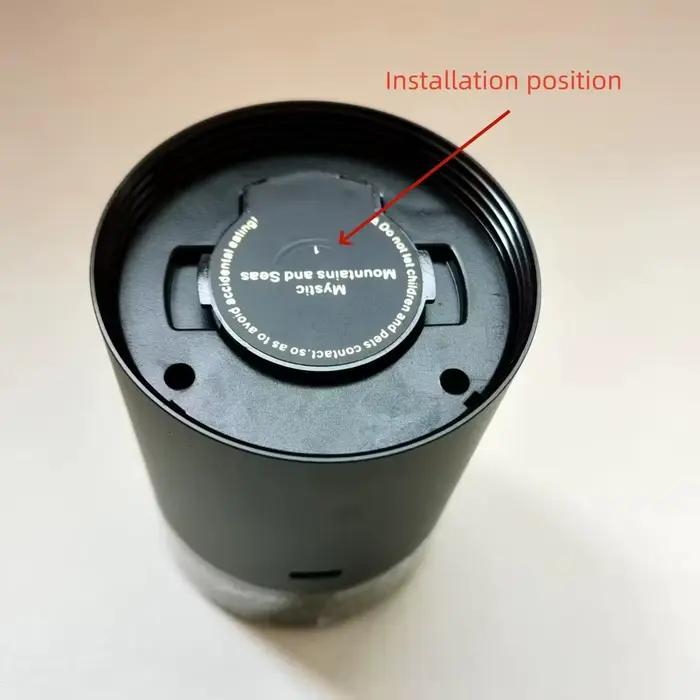Diffuseur de voiture avec parfum de brume de mer naturelle – Rechargeable par USB, arrêt automatique intelligent, aromathérapie et humidificateur 2 en 1