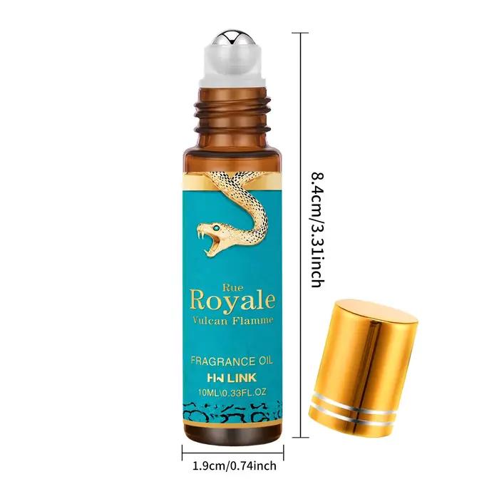 Huile Essentielle 10ml Rue Royale Vulcan Flamme, Huile pour Roll-on, Huile pour Diffuseur, Huile Parfumée pour la Maison, Huile pour Fabrication de Bougies, Parfum Longue Durée, Idéal Cadeau