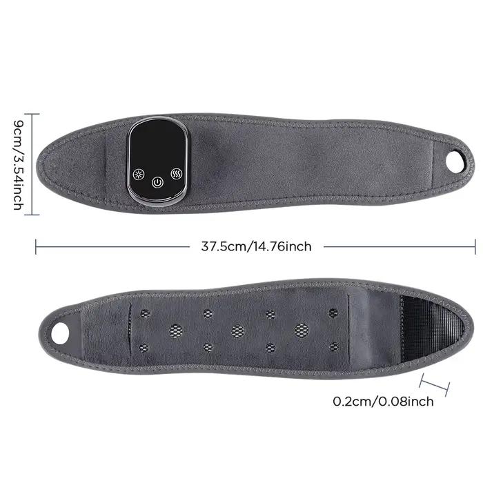 Chauffage électrique protège-poignet Massage par Vibration compresse chaude attelle de poignet cheville enveloppement main pied protecteur bracelet Rechargeable