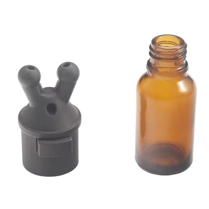 Bouteille d'inhalateur d'huile essentielle et d'arôme étanche de 15ml