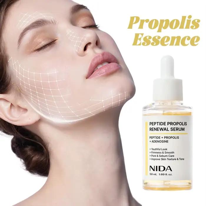 NIDA 100mL Crème hydratante pour le visage avec collagène et niacinamide pour éclaircir l'apparence de la peau, crème nourrissante quotidienne pour tous types de peau, 1 pièce