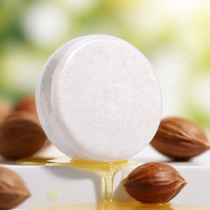 Savon revitalisant capillaire à l'huile essentielle végétale riche en huile d'argan