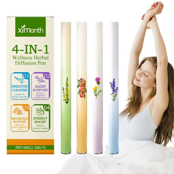 Bâtonnets de combinaison d'herbes naturelles pour diffuseur d'aromathérapie avec propriétés pour un usage quotidien