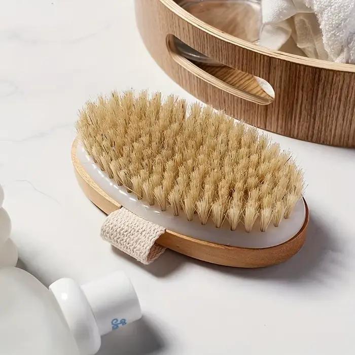 Brosse SPA à poils naturels pour le corps