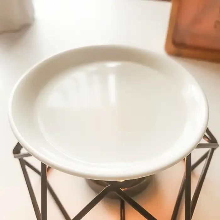 Brûleur d'huile aromatique pour brûleur cire