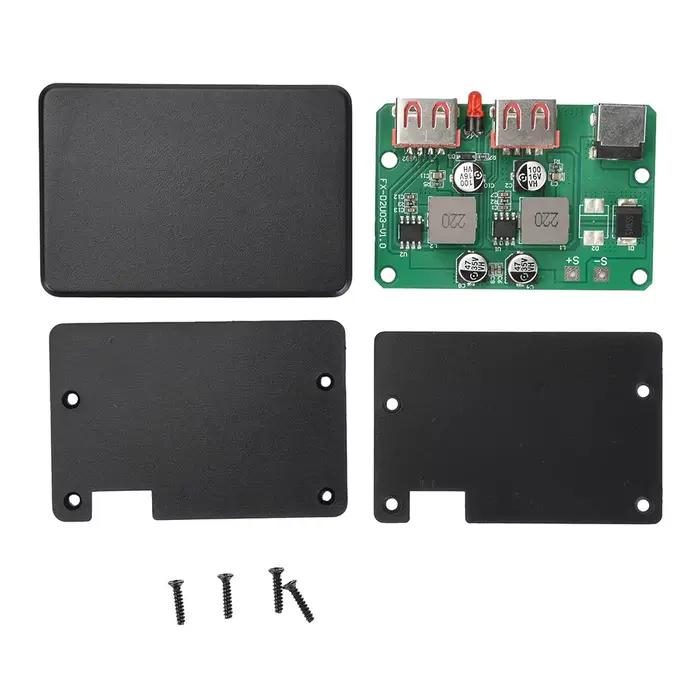 Contrôleur de tension solaire MPPT, stabilisateur de panneau solaire, double USB, chargeur DIY, accessoires, vente en gros et livraison directe
