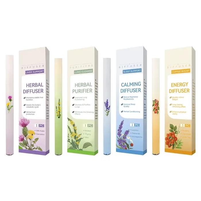 Stylo diffuseur transparent pour respiration
