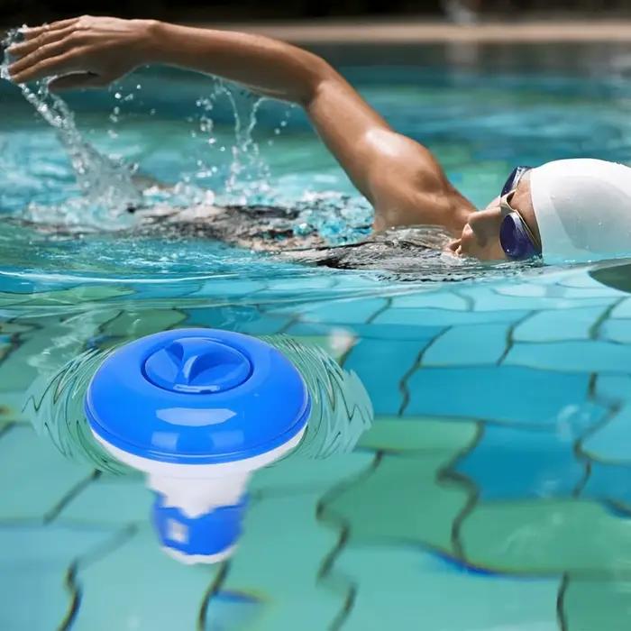 Mini distributeur de chlore flottant réglable, 1 pièce, durable pour piscines intérieures et extérieures, distributeur de chlore flottant