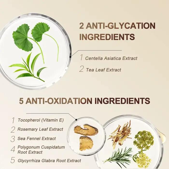 TRSTAY Sérum hydratant apaisant pour le visage Extrait de thé vert 100 %