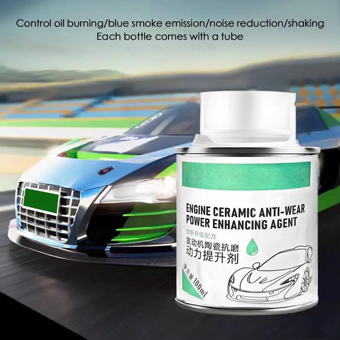 Additif pour huile moteur 100 ml, conditionneur métallique, anti-usure, modificateur de friction, réparation de moteur turbo, fluide de restauration haute efficacité