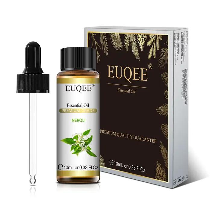 Huile Essentielle Parfumée EUQEE 10ml Série Florale Lavande Manuka Vanille Rose Ylang