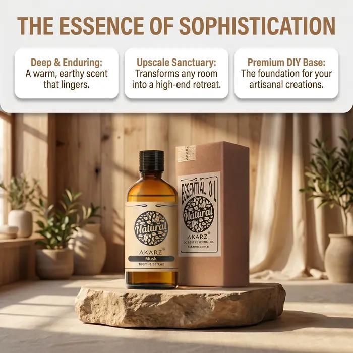 Huile essentielle de musc naturelle