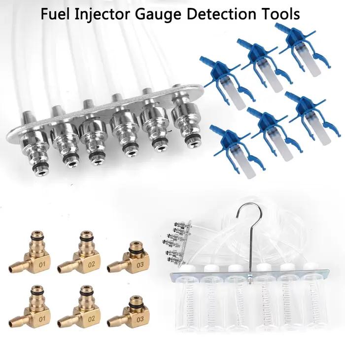 Kit de test de pression d'huile moteur, ensemble de test automobile, outils de diagnostic auto, outils de détection de jauge d'injecteur de carburant, raccord rapide