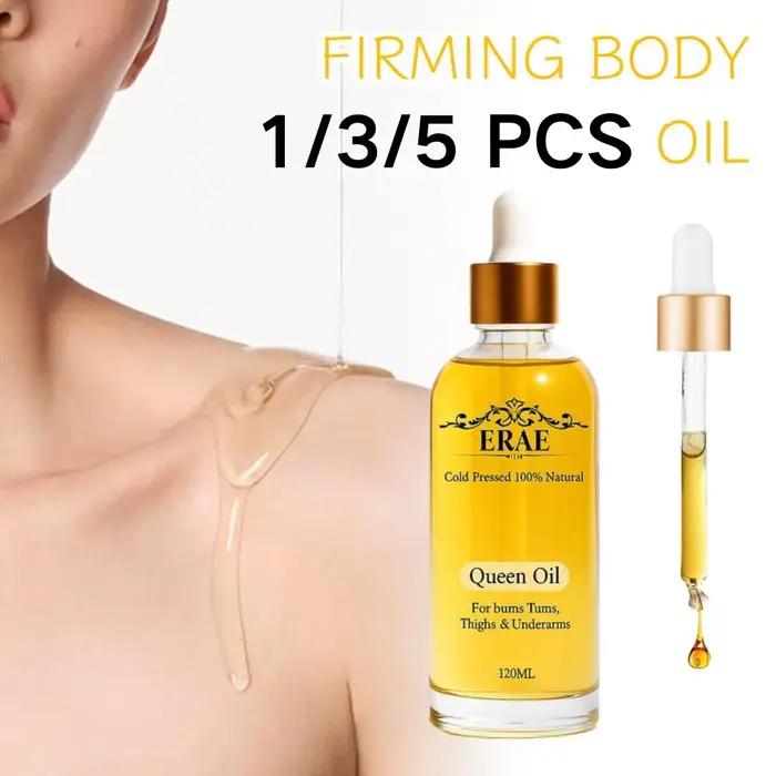 Huile Corporelle ERAE Queen 1/3/5 PCS – Traitement Blanchissant, Huile de Massage Parfumée, Hydratante, Nourrissante, Raffermissante pour Peaux Sèches et Amélioration du Relâchement Cutané