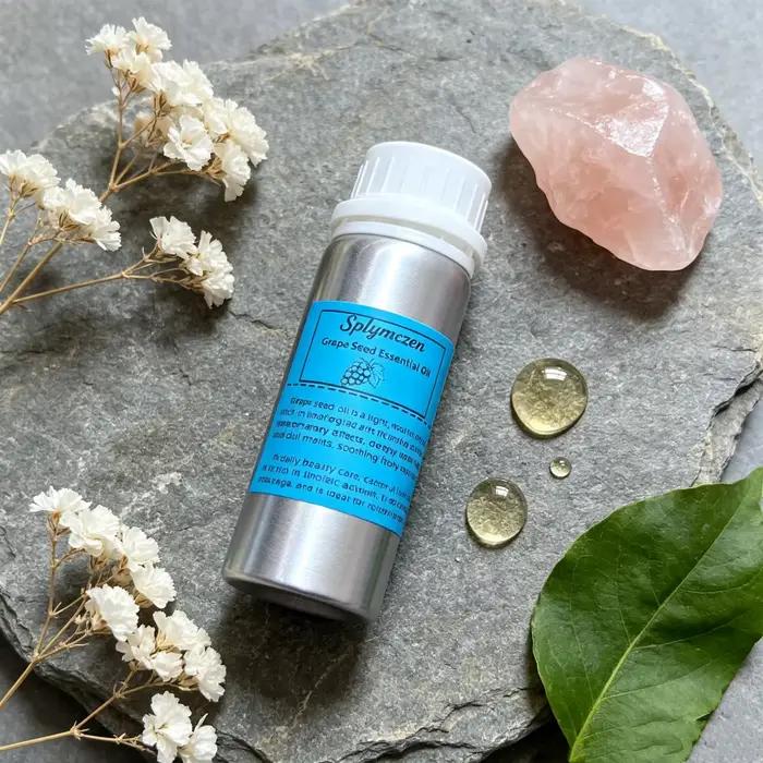 Huile de pépins de raisin 100% pure, incolore, inodore, huile végétale naturelle pour la peau, les cheveux, le massage, l'aromathérapie, les soins corporels, matière première