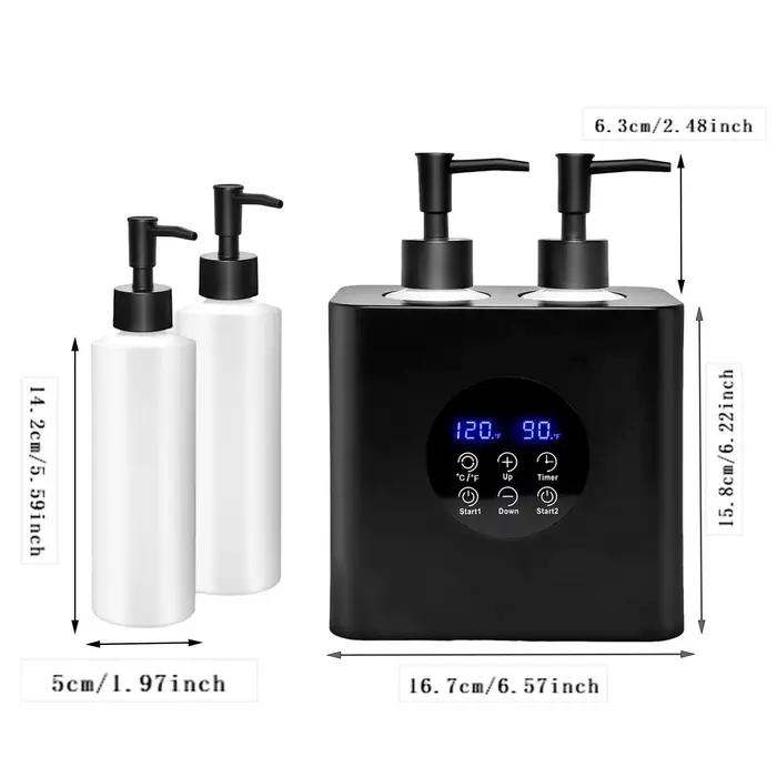 Chauffe-huile de massage double bouteille