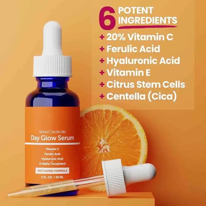 Sérum à 20% de vitamine C et acide hyaluronique férulique