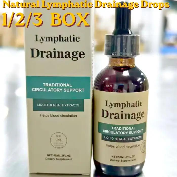 Gouttes de drainage lymphatique naturelles