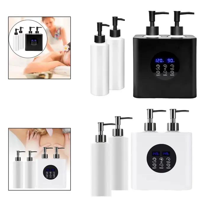 Chauffe-huile de massage double bouteille