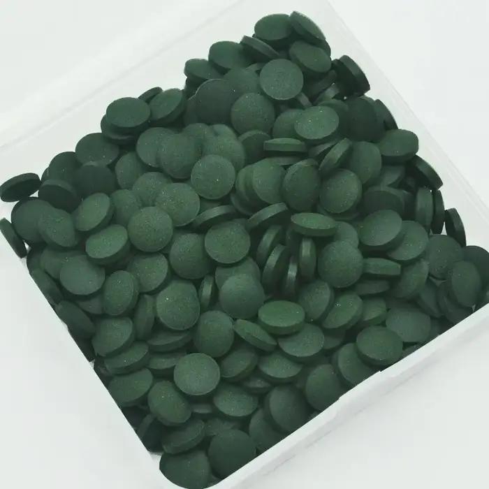 100 pièces comprimés de spiruline de haute pureté spirale algues enrichissement préféré des animaux de compagnie