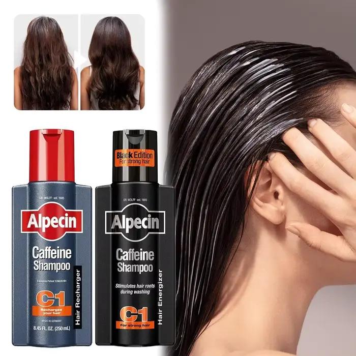 Shampooing à la caféine 250 ml – Contrôle du sébum
