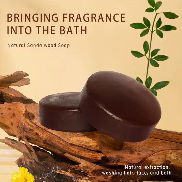 Bois de santal Regina-2 paquets, bois d'agar Regina-2 paquets, nettoyage doux fait à la main Regina, huile essentielle végétale parfumée corps Regina