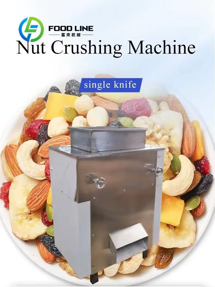 Machine de découpe de poudre de macadamia d'arachide de noix de prix d'usine