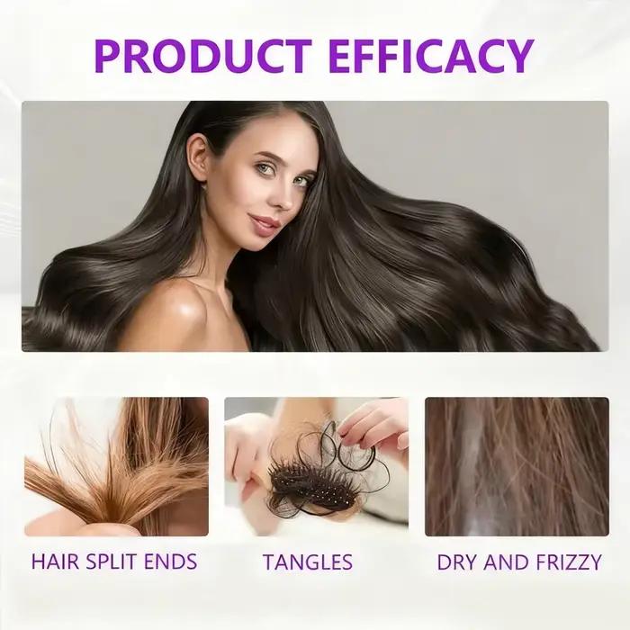 Shampoing à l'oignon au romarin et à la biotine, renforce les racines des cheveux, hydrate et épaissit les soins capillaires