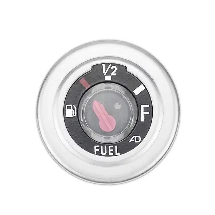 Jauge de carburant, bouchon de gaz de carburant, jauge de 142mm, Mini jauge de niveau d'huile mécanique, couvercle métallique en acier inoxydable pour ATV Karting