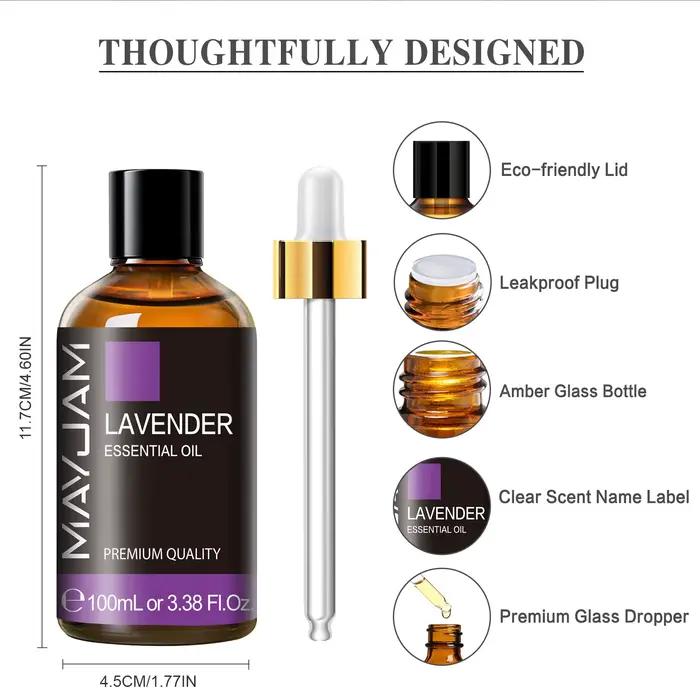 MAYJAM 100ML 500ML Huiles essentielles pour diffuseurs d'aromathérapie