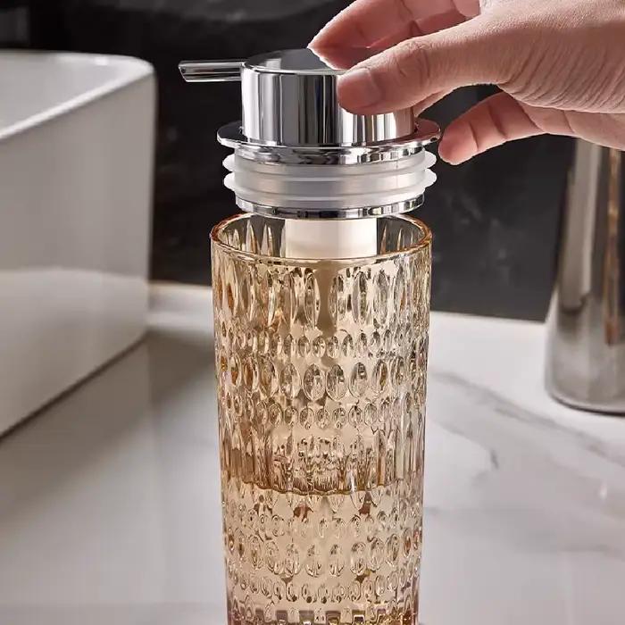 Bouteille d'émulsion barboteur en verre