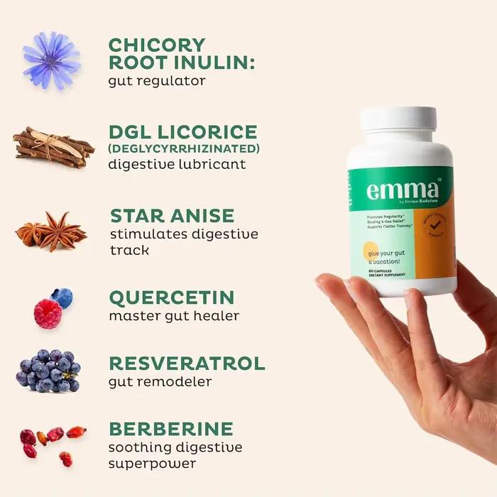 Complément alimentaire pour la santé intestinale des femmes et des hommes