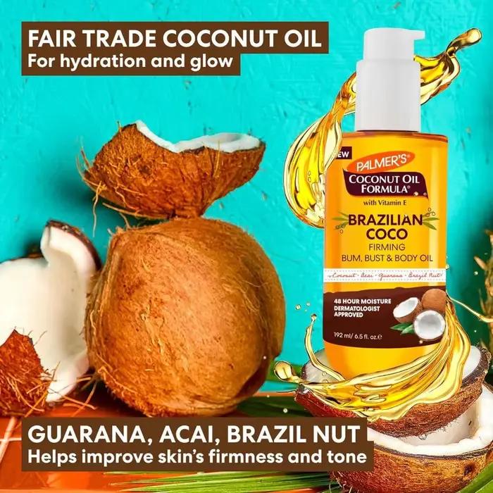 Huile Corporelle Raffermissante Coco Brésilien Formule