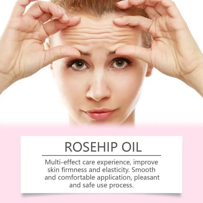 Huile pour le visage de rose musquée