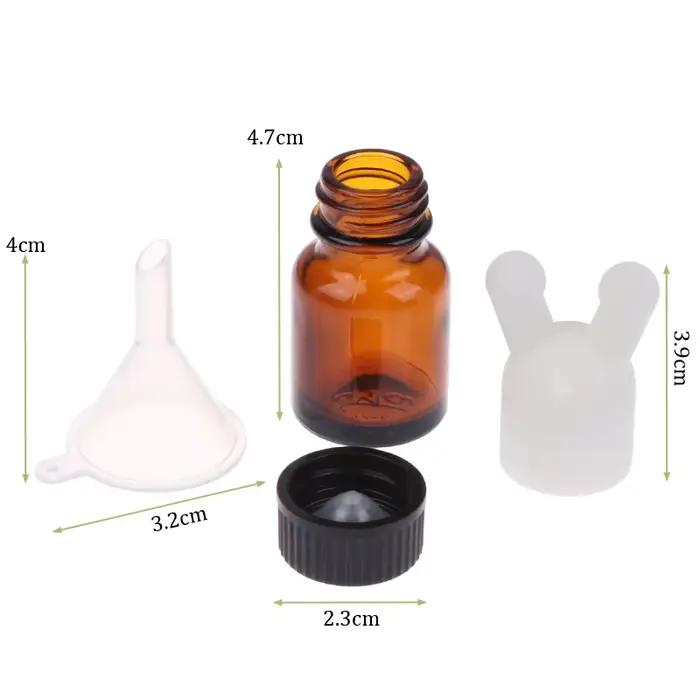 Bouchon inhalateur d'huile de parfum incassable ; Récipient compact