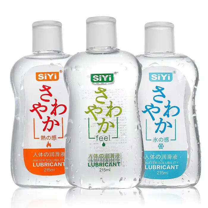 Lubrifiant à base d'eau pour adulte, huile de Massage, facile à nettoyer, pour vagin, Oral, Anal, Gay, 215ML