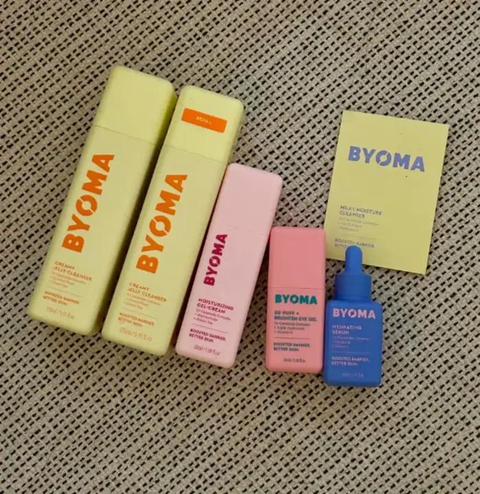 Huile de réparation de la barrière hydratante BYOMA - 50% d'hydratation