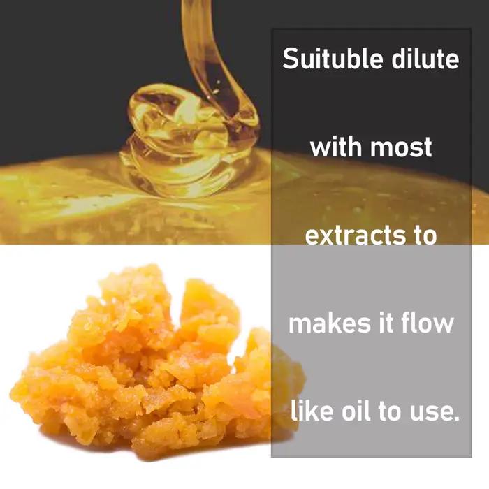 1 bouteille de plantes terpenes naturelles de 30 à 50 ml mélangent de l'huile essentielle avec un clair incolore et sans saveur comme liquideiseur pour rendre plus lisse
