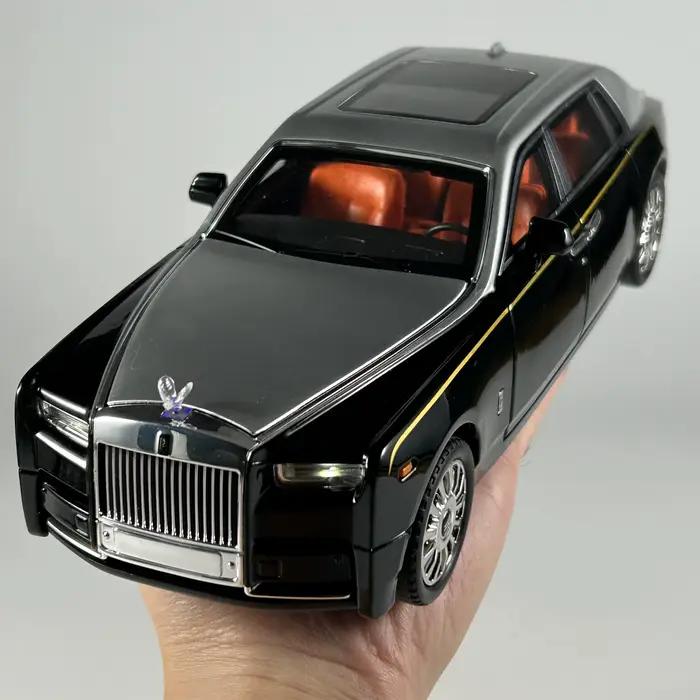 1:18 Rolls Royce Phantom Limousine Alliage Modèle De Voiture En Métal Diecast Accueil Trendy et Affichage De Bureau Ornement Cadeaux D'anniversaire Pour Les Garçons