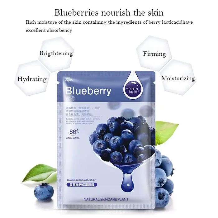 Masque facial végétal naturel, hydratant, contrôle de l'huile, anti-âge, fruits, rentabilité, feuille coréenne, beauté, soins de la peau, 30 pièces