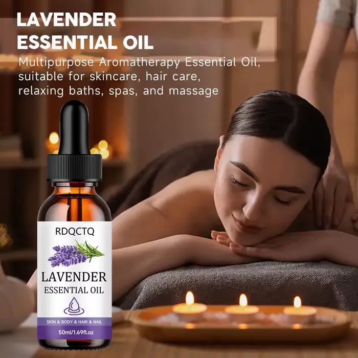 Huile essentielle de lavande-100% naturelle pure pour la peau