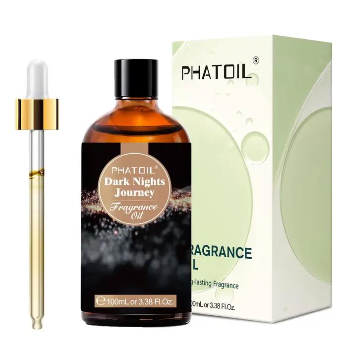 PHATOIL – huile parfumée pour diffuseur, aromathérapie, violet de Parme, musc blanc, fleur d'oranger, café, freesia, chewing-gum, 100ml
