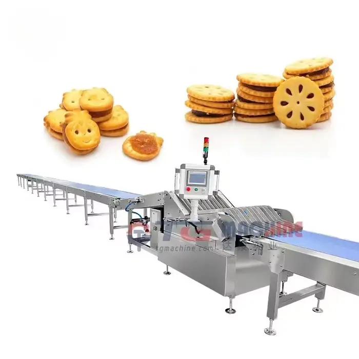 Machine à biscuits personnalisée, machine à fabriquer des biscuits, machine à rouler les biscuits à petite échelle, fournisseur de machines à biscuits